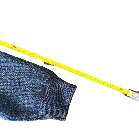 Vintage Polo Club Ralph Lauren Cardigan Sweater Size M Lana Wool Classic Italy - Picture 9 of 9